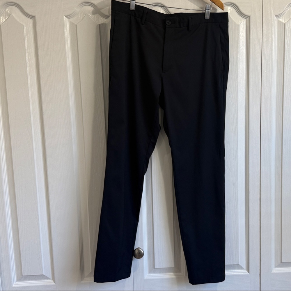 Theory Men's Elegant Black Dress Pants